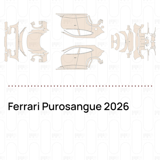 PPF prédécoupé Ferrari Purosangue 2026