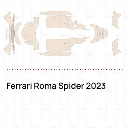 PPF prédécoupé Ferrari Roma Spider 2023