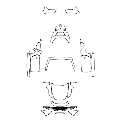 Pre-Cut PPF Ferrari Roma Spider 2025 - PPF-Kits