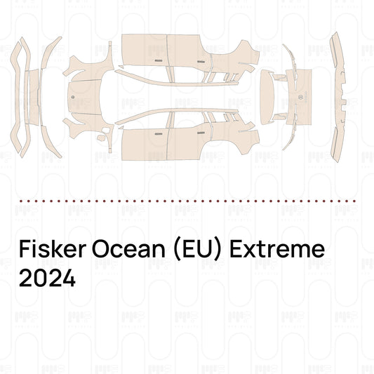 Fisker Ocean (EU) Extreme 2024 – Film de protection PPF prédécoupé