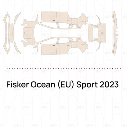 PPF prédécoupé Fisker Ocean (EU) Sport 2023
