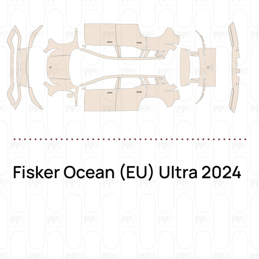 Fisker Ocean (EU) Ultra 2024 – Film de protection PPF prédécoupé