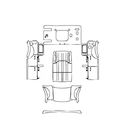 Pre-Cut PPF Ford Bronco 4 Door Big Bend 2024 - PPF-Kits