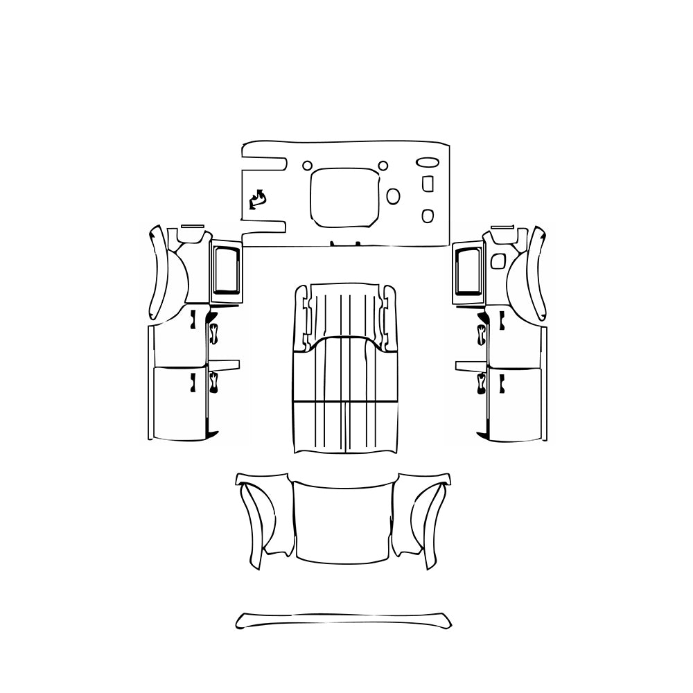 Pre-Cut PPF Ford Bronco 4 Door Outer Banks 2023 - PPF-Kits