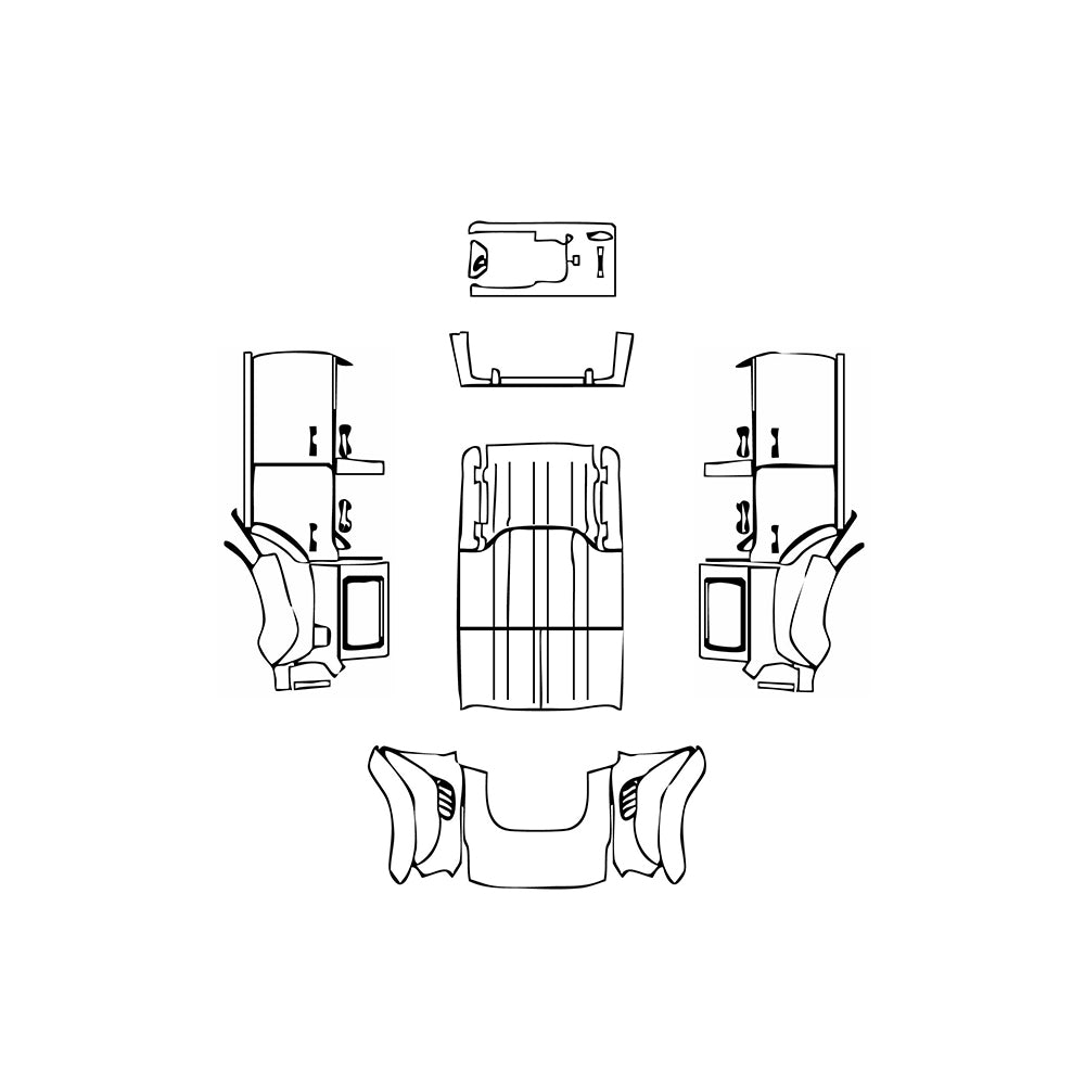 Pre-Cut PPF Ford Bronco 4 Door Raptor 2021 - PPF-Kits
