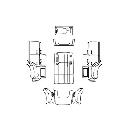Pre-Cut PPF Ford Bronco 4 Door Raptor 2024 - PPF-Kits