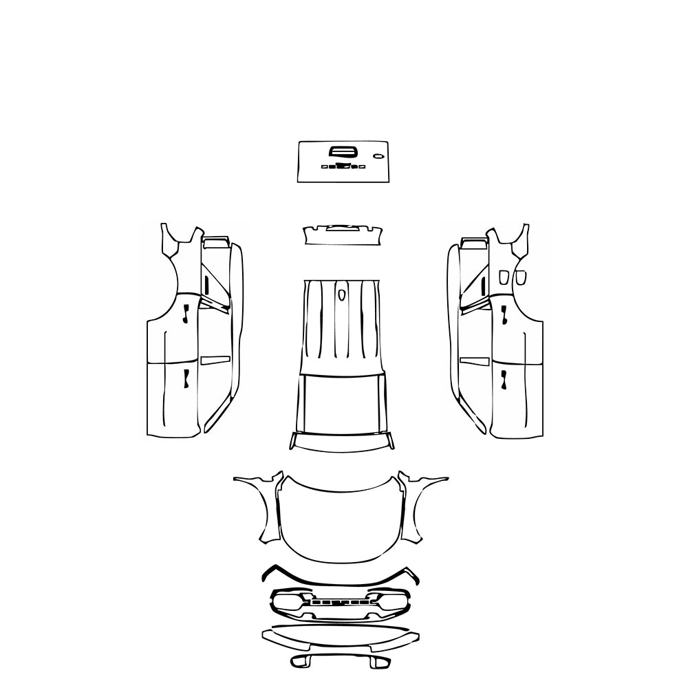 Pre-Cut PPF Ford Bronco Sport Badlands 2022 - PPF-Kits