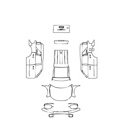 Pre-Cut PPF Ford Bronco Sport Heritage 2023 - PPF-Kits