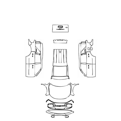 Pre-Cut PPF Ford Bronco Sport Heritage Limited 2024 - PPF-Kits