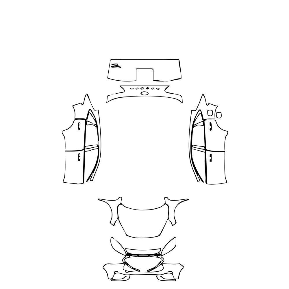 Pre-Cut PPF Ford Escape (CN) Base 2022 - PPF-Kits