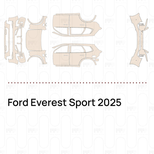 PPF prédécoupé Ford Everest Sport 2025