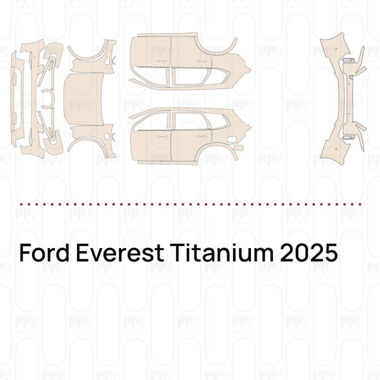 PPF prédécoupé Ford Everest Titanium 2025