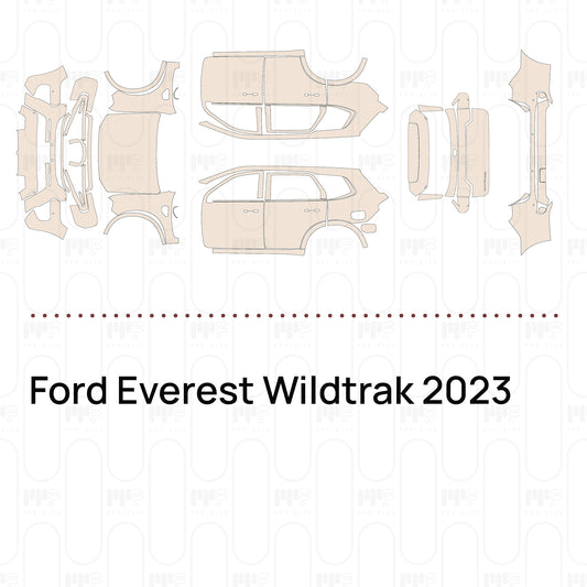 PPF prédécoupé Ford Everest Wildtrak 2023