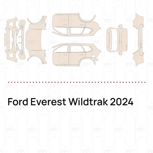 PPF prédécoupé Ford Everest Wildtrak 2024
