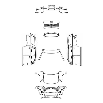 Pre-Cut PPF Ford Expedition Extended Wheelbase King Ranch 2023 - PPF-Kits