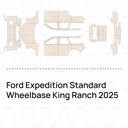 PPF prédécoupé Ford Expedition Standard Wheelbase King Ranch 2025