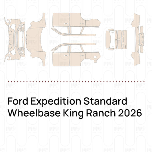 PPF prédécoupé Ford Expedition Standard Wheelbase King Ranch 2026