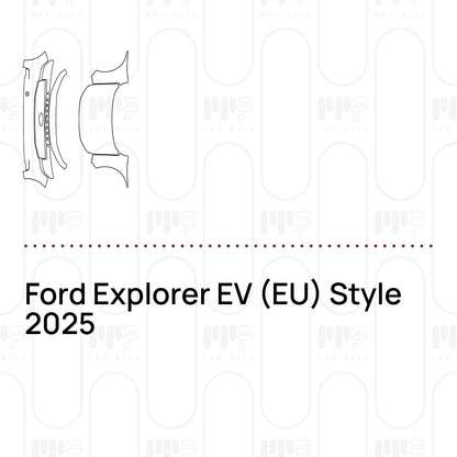 PPF prédécoupé Ford Explorer EV (EU) Style 2025