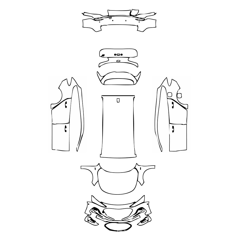 Pre-Cut PPF Ford Focus Estate ST-line 2022 - PPF-Kits