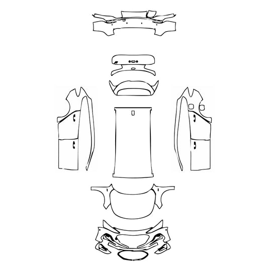 Pre-Cut PPF Ford Focus Estate ST-line 2023 - PPF-Kits