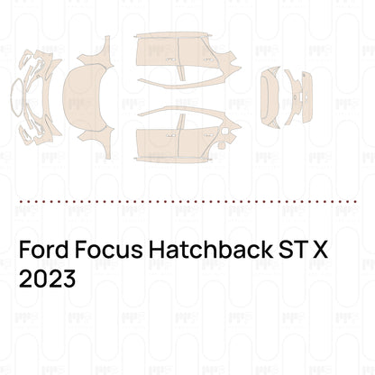 PPF prédécoupé Ford Focus Hatchback ST X 2023