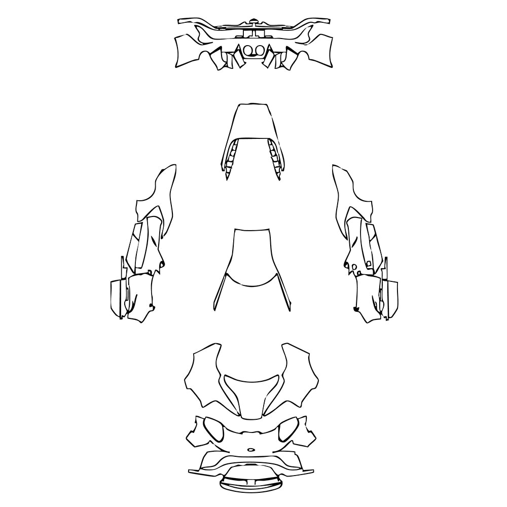Pre-Cut PPF Ford GT 2023 - PPF-Kits