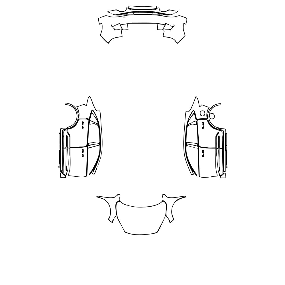 Pre-Cut PPF Ford Kuga Vignale 2021 - PPF-Kits