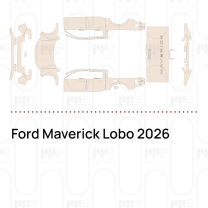 PPF prédécoupé Ford Maverick Lobo 2026