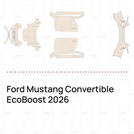 PPF prédécoupé Ford Mustang Convertible EcoBoost 2026