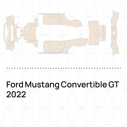 PPF prédécoupé Ford Mustang Convertible GT 2022