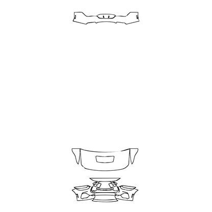 Pre-Cut PPF Ford Mustang Convertible GT Premium 2025 - PPF-Kits