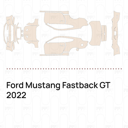 PPF prédécoupé Ford Mustang Fastback GT 2022