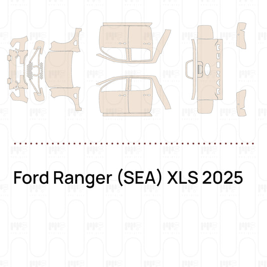 PPF prédécoupé Ford Ranger (SEA) XLS 2025