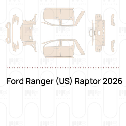 PPF prédécoupé Ford Ranger (US) Raptor 2026