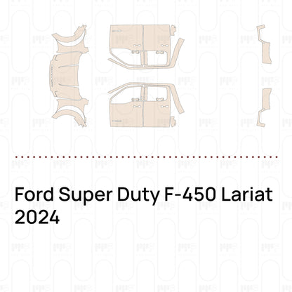 PPF prédécoupé Ford Super Duty F-450 Lariat 2024
