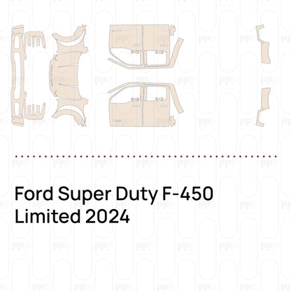 PPF prédécoupé Ford Super Duty F-450 Limited 2024