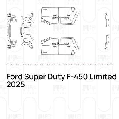 PPF prédécoupé Ford Super Duty F-450 Limited 2025
