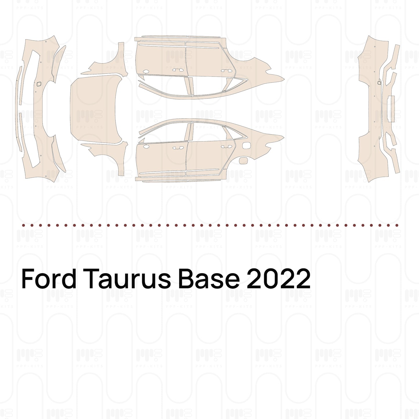PPF prédécoupé Ford Taurus Base 2022
