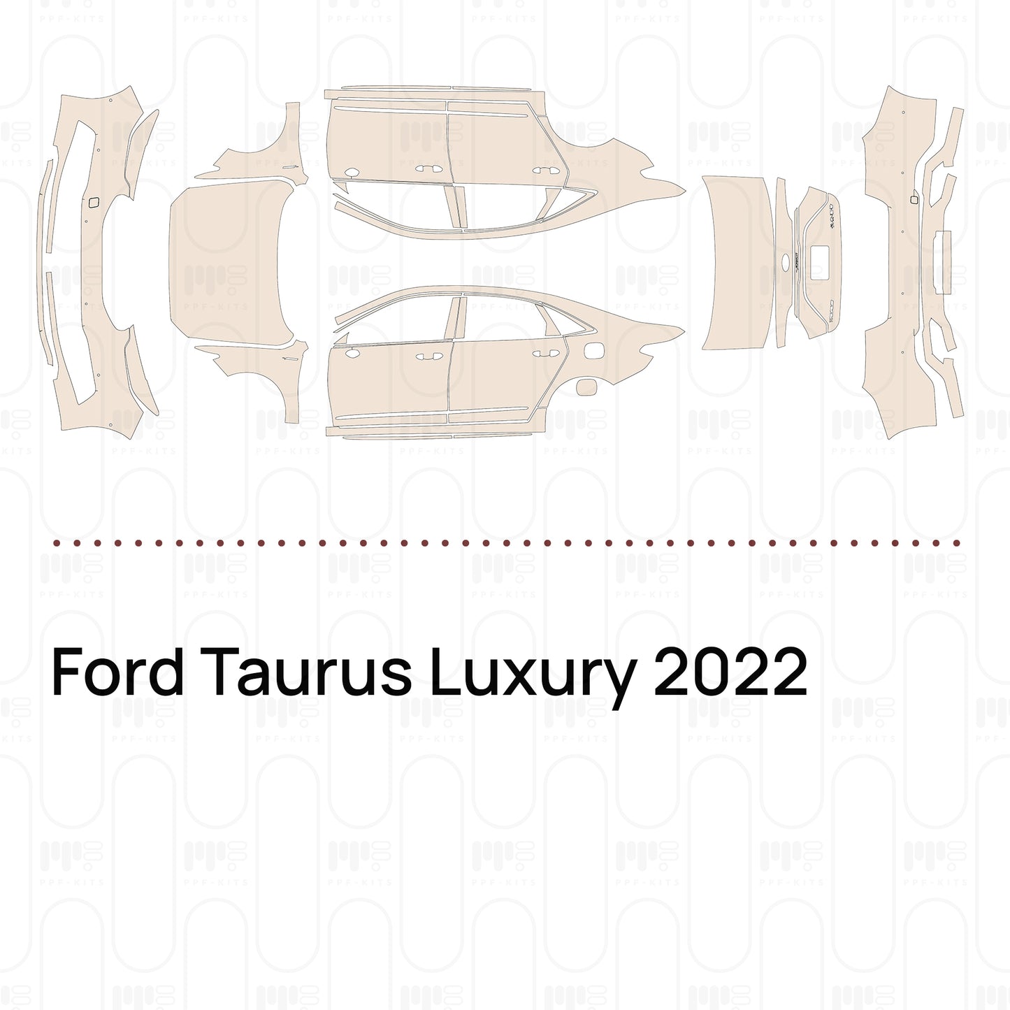 PPF prédécoupé Ford Taurus Luxury 2022
