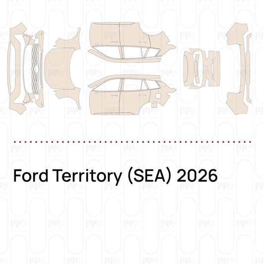 PPF prédécoupé Ford Territory (SEA) 2026