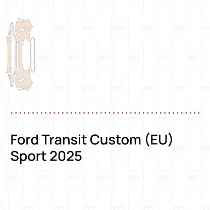 PPF prédécoupé Ford Transit Custom (EU) Sport 2025