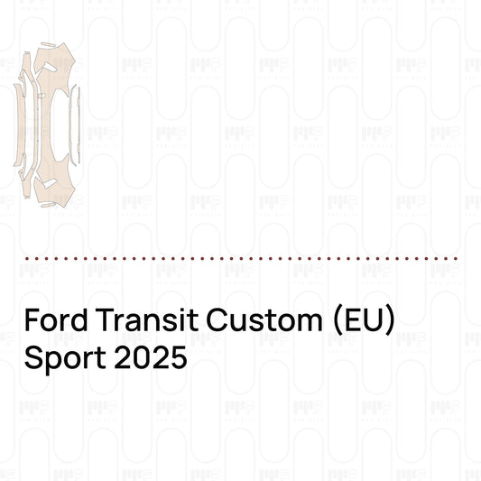 PPF prédécoupé Ford Transit Custom (EU) Sport 2025