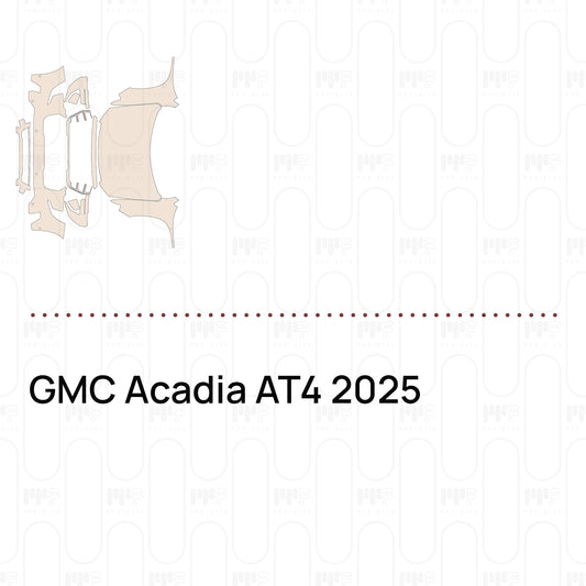 PPF prédécoupé GMC Acadia AT4 2025