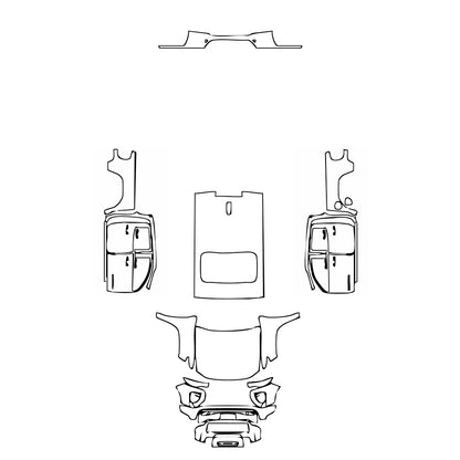 Pre-Cut PPF GMC Canyon Denali 2024 - PPF-Kits