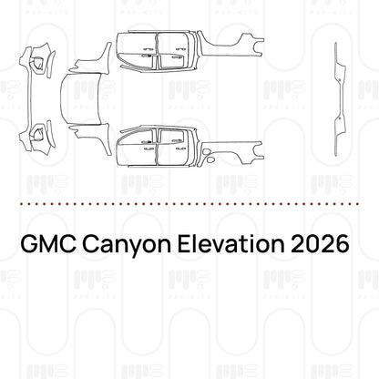 PPF prédécoupé GMC Canyon Elevation 2026