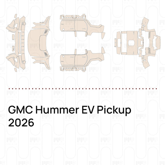 PPF prédécoupé GMC Hummer EV Pickup 2026