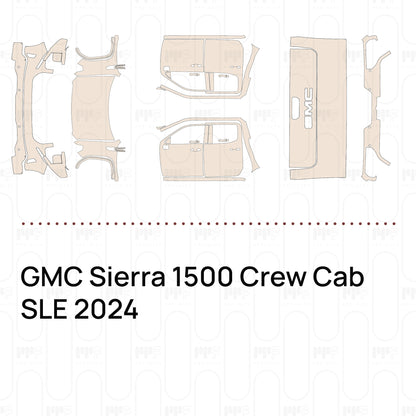 PPF prédécoupé GMC Sierra 1500 Crew Cab SLE 2024