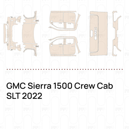 PPF prédécoupé GMC Sierra 1500 Crew Cab SLT 2022