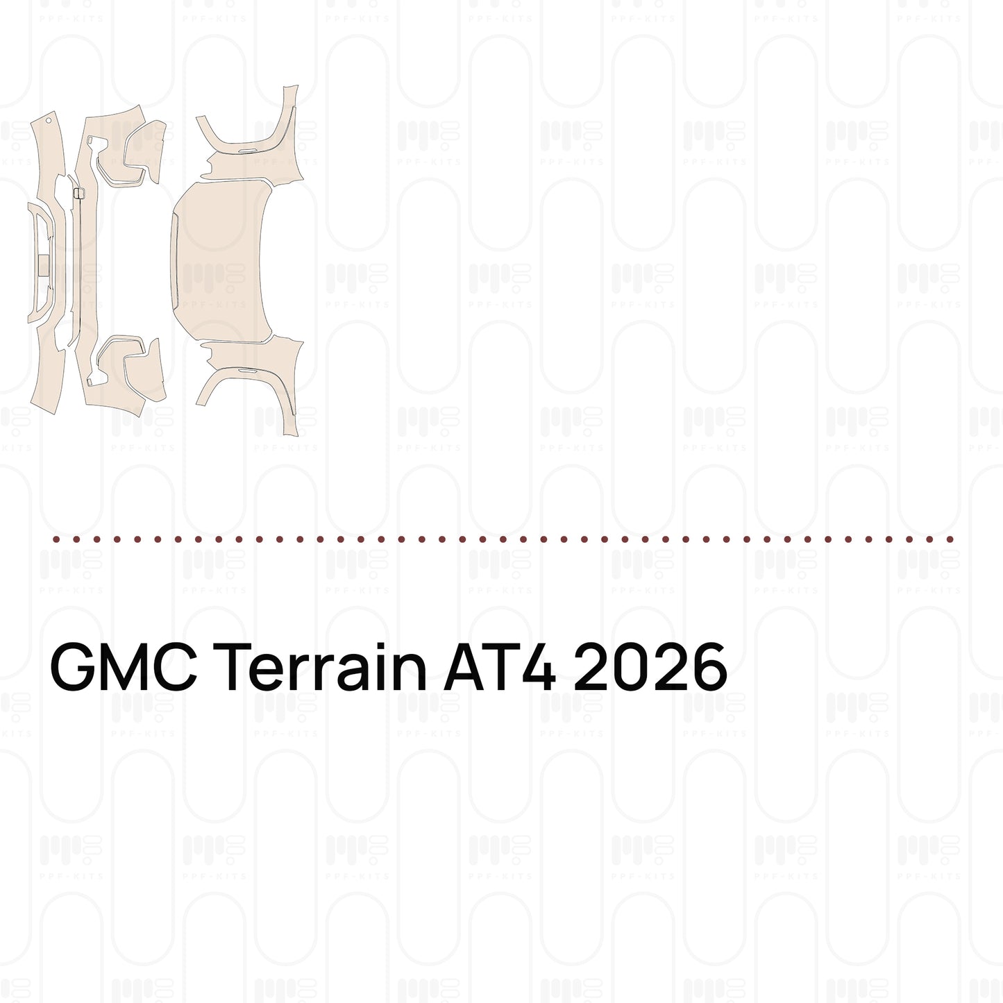 PPF prédécoupé GMC Terrain AT4 2026