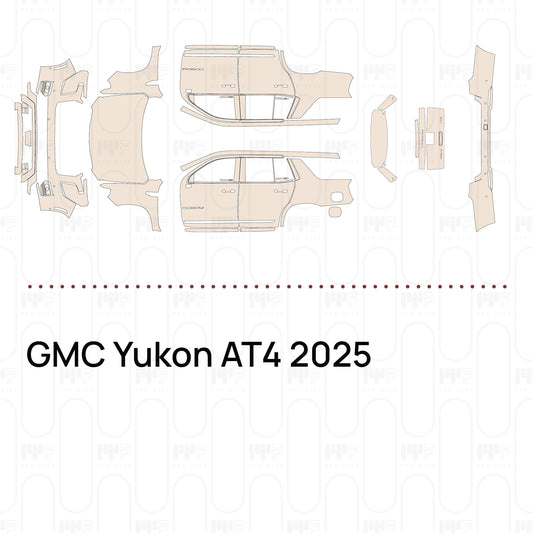 PPF prédécoupé GMC Yukon AT4 2025